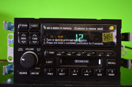 Delco 2000-2001 Buick LeSabre Werk CD Kassettenspieler Radio 09375464 Original-Zubehör-Hersteller - Bild 2 von 9