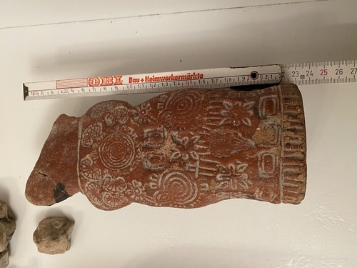 Inka Maya Azteken Figur Präkolumbische Südamerika 5 x Original Artefakte Puebla - Bild 5 von 15