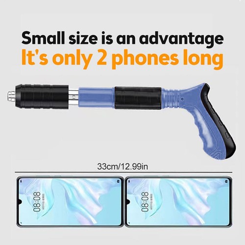 Powerful Concrete Nail Gun Air Nailer Nail Wall Fastening Tool w/ 100Round Nails - Picture 14 of 14
