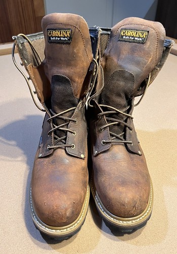 Carolina Steel Toe Logger 8" Size 14 2E CA9821 - Picture 2 of 8