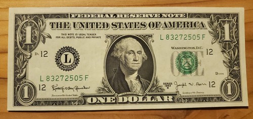 1963-B PARTIAL SET Federal Reserve Note $1 Dollar Bills, 4 of 12 Districts - Picture 8 of 9