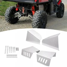 For Polaris Ranger XP 900 / 1000 13-19 Front & Rear A-ARM Guards Skid Plate
