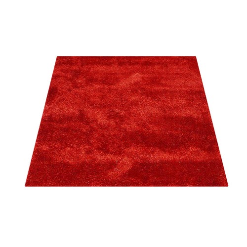 Eco-Friendly Hand Tufted Shag Polyester Area Rug Solid Red BBH Homes BBK00102 - Picture 42 of 48