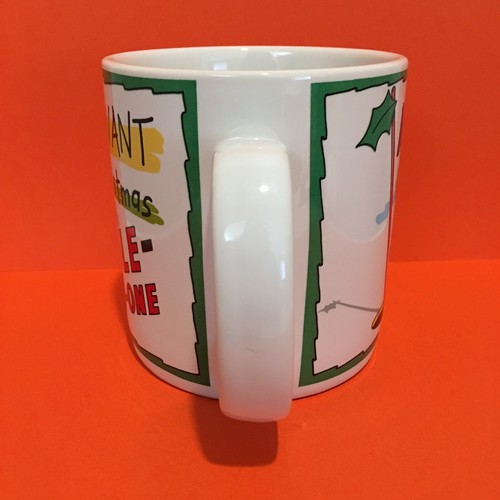 RUSS BERRIE GOLF CUP MUG ALL I WANT FOR CHRISTMAS IS A HOLE IN ONE - Picture 2 of 9