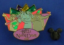 Gargoyles the Bells of Notre Dame 1996 History of Art LE-2400 Pin # 14888