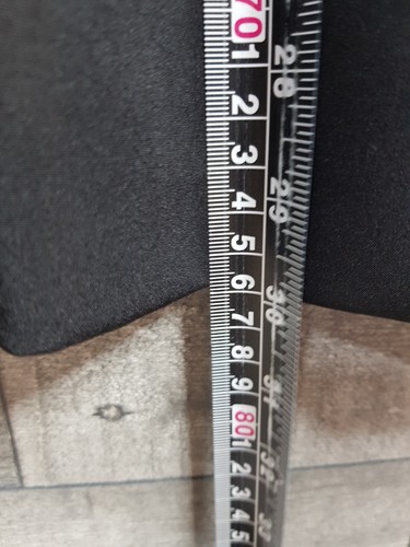 By Anthropologie trägerloser Jumpsuit UK 6 schwarz weites Bein maßgeschneidert formell Taschen - Bild 12 von 13