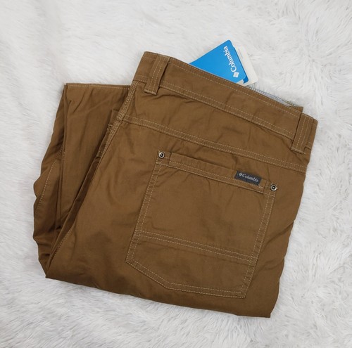 Columbia * Chatfield Range * 5 Pocket Men's Khaki Cargo Pant * Delta * 42 x 32 * - Picture 2 of 16