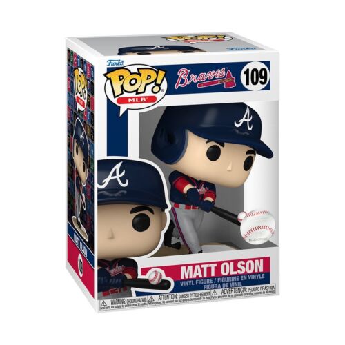 Funko Pop! MLB #109 Atlanta Braves Matt Olson con protector - Imagen 10 de 10