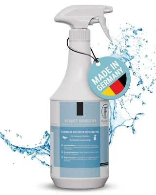 PI PLANET INNOVATION Planet Sensitive® - 1L alkoholfreies Desinfektionsmittel für Hände & Flächen