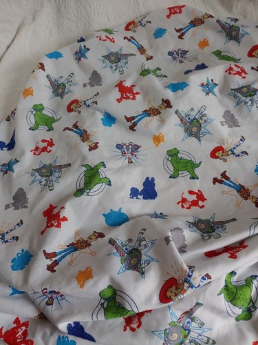 Disney Pixar Toy Story 4 Kinderbett Kleinkindbett Spannbetttuch Woody Jessie Duke Forky - Bild 1 von 5