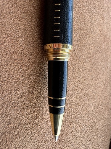 Louis Vuitton Doc Leder grünes Leder und vergoldeter Tintenroller (gebraucht) - Bild 9 von 24