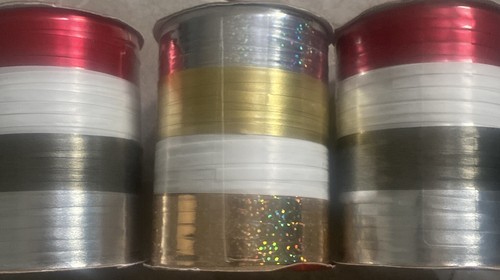 Wondershop 70' Curling Ribbon- 4 Ribbons 17' 6" X 3/16". Lot of 3 Rolls - Picture 3 of 4