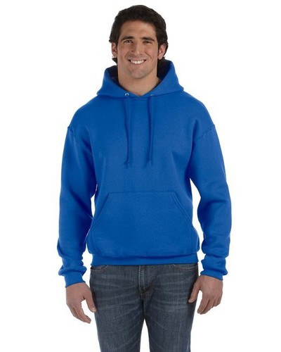Fruit Of The Loom 82130 Unisex Long Sleeve Supercotton Hooded Relaxed Sweatshirt - Picture 6 of 7
