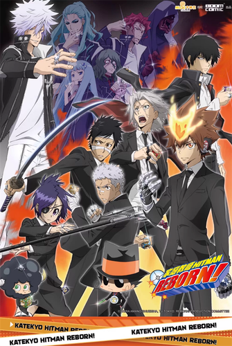 Katekyoo Hitman Reborn! Sawada Tsunayoshi Regenschirm Faltschirme Sonnenschirme - Bild 7 von 10