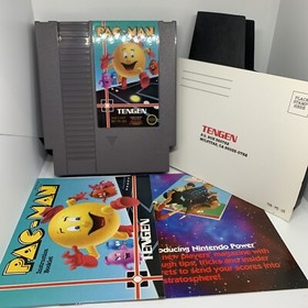 Pac-Man (Nintendo Entertainment System, 1990) CIB Tested & Working Complete NES
