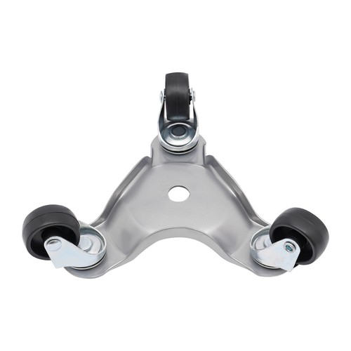 Juego de carretillas móviles para muebles 3 ruedas hierro triple carretilla triángulo rueda giratoria - Imagen 17 de 24