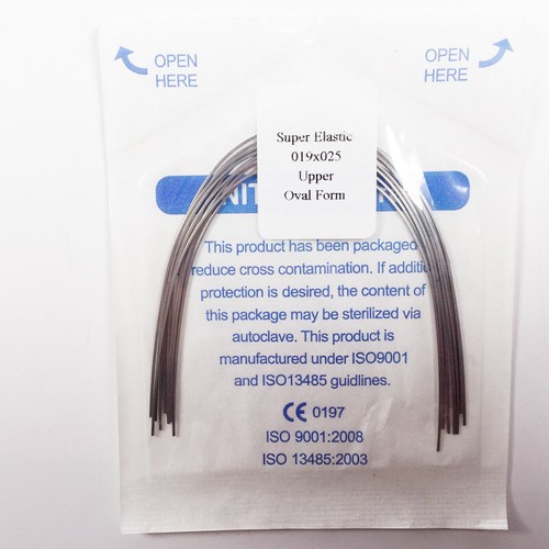 10packs Dental Orthodontic Arch Wires Rectangular Niti Super Elastic Oval Form - Picture 23 of 26