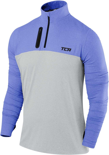 Maglia Termica Uomo Fusion PRO - Maglia Da Corsa Con Maniche Lunghe E Zip - Tecn - Foto 10 di 12