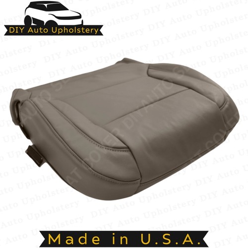 2015 to 2018 Driver / Passenger Bottom Leather Cover Dune For Chevy Suburban RWD - Picture 9 of 12