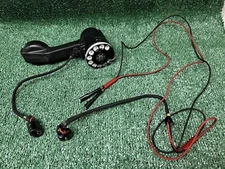 Bell Systems 1011G with Dial Central Office Test Cord Military Vintage Phone