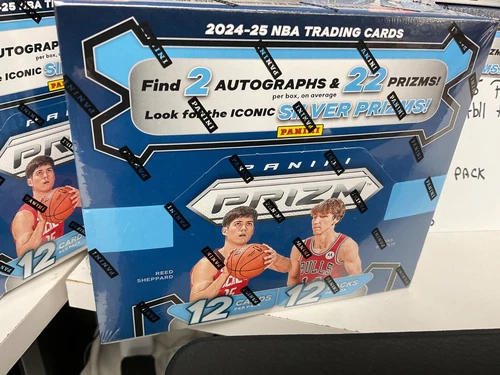 2024-25 Panini Prizm NBA BASKETBALL Factory Sealed Hobby Box with 2 autos