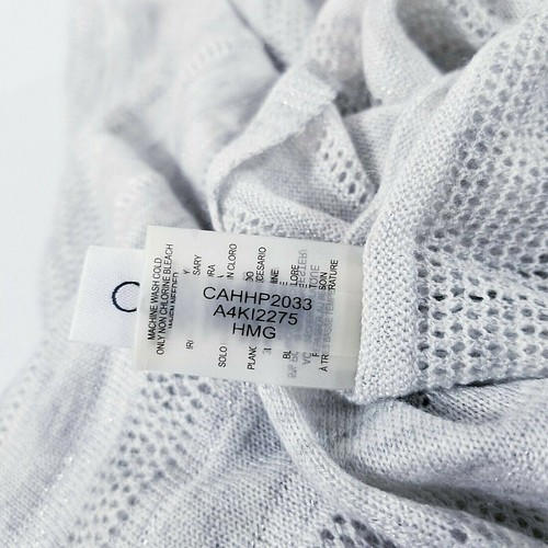 Calvin Klein Infinity Schal Metallic Grau Unisex - Bild 10 von 12