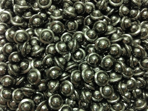 5/32" Stainless Steel Burnishing Ball-Cones Polishing Jewelry-Tumbling Media  - Picture 1 of 2