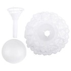 Hemisphere Lace Flower Holder Bouquet Form Office Man Bridal Supplies