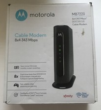 MB 7220 Motorola Cable Modem 8x4 343 Mbps DOCSIS 3.0