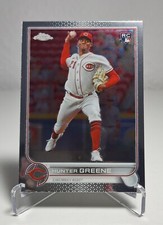 2022 Topps Chrome Update HUNTER GREENE RC USC191 Cincinnati Reds