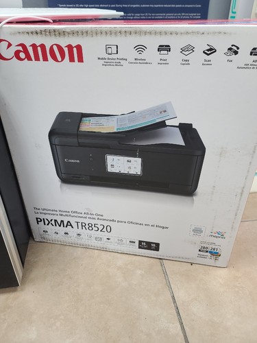 Canon Pixma TR8520 All-In-One Printer Injekt Printer - Black (2233C002) - Picture 1 of 1
