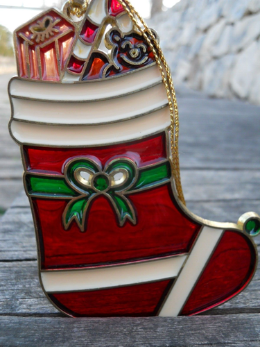😍Decoraciones vintage de 2 árboles de Navidad hechas de vidrio y metal. Mediado - Imagen 4 de 11