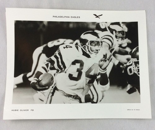 NFL 1983-85 Hubie Oliver, Philadelphia Eagles (Arizona) Fußball Actionfoto