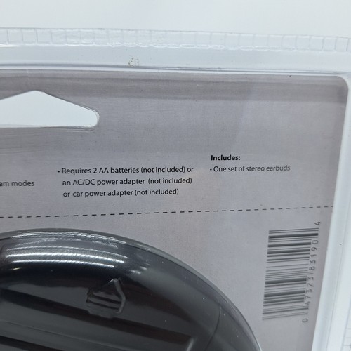 GPX PCB319B Black Portable Bluetooth Cd Player with Stereo Earbuds - NEW SEALED! - Picture 6 of 6