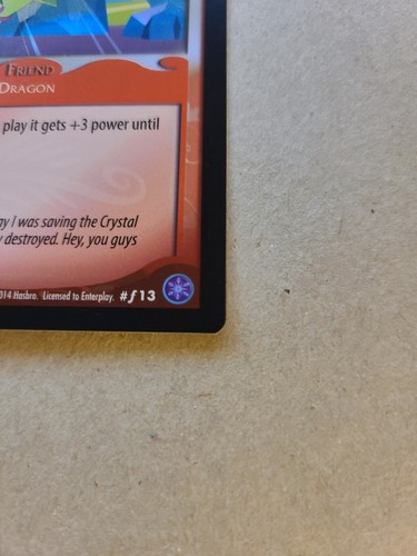 My Little Pony Collectible Card Game - Spike, Statuesque - FOIL #f13 - Picture 5 of 11