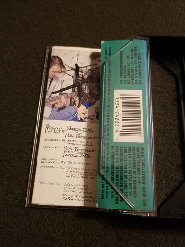 Dweezil Zappa Confessions Cassette Tape 1991 - Picture 4 of 6
