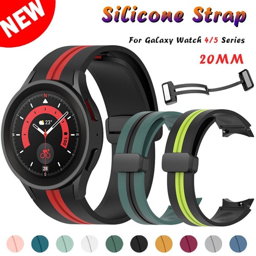 New Magnetic Band Strap For Samsung Galaxy Watch 5 4 40 44mm/5Pro 45mm/4 Classic - Picture 1 of 112