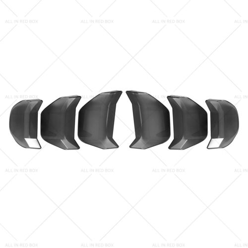 6pcs Car Tail Light Lamp Cover Trim Frame Suitable for Ford Mustang GT 2018-2022 - Picture 6 of 7