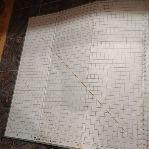 Vintage Singer Sewing 40"X 72" Fabric Pattern Cutting Board C-80 - Picture 8 of 9