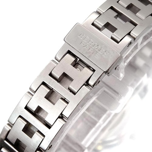 HERMES Clipper CL4 210 Quartz White Dial Ladies Watch 90281705 - Picture 6 of 6