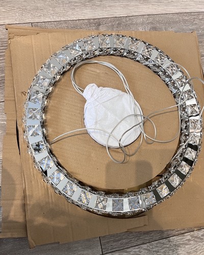 NEXT Chrome Coronas Pendant Ceiling Light - New - Picture 10 of 16