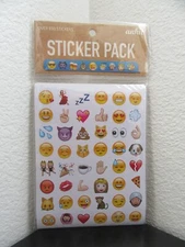 EMOJI 850 Stickers or 18 Sheets for Planner or Crafting NEW - FREE SHIPPING