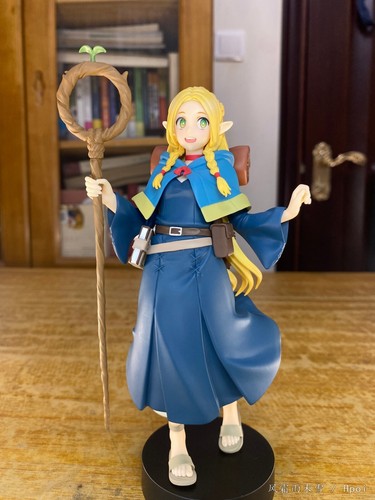 Dungeon Food Meshi Marcille Donato Action Figure Anime 17 Cm Collezione - Foto 2 di 6
