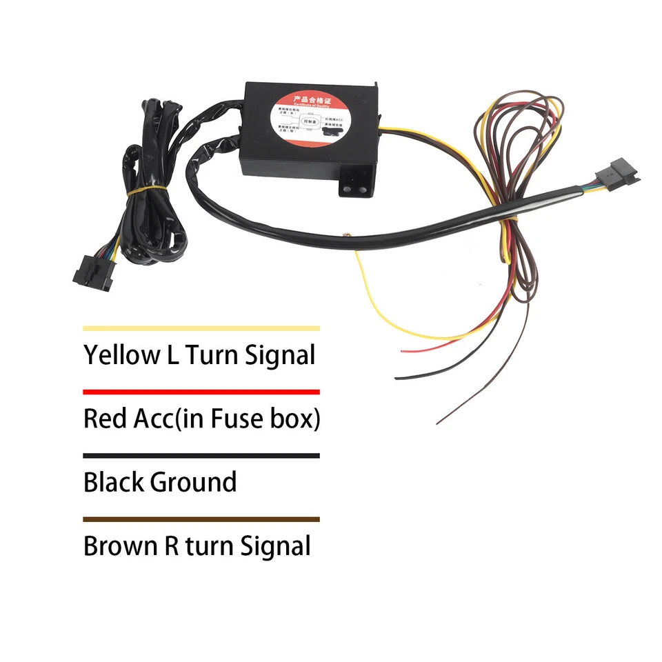 For 2013-2014 Ford Mustang Front Bumper Upper Hood Mesh Grille W/LED Light - Image 3 of 4