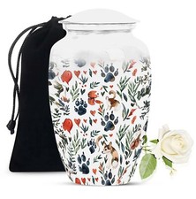 Paws Urn Ash Adult Male Memorial Ash Urn 10 Inch