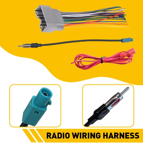 Car Radio Stereo Dash Kit Wire Harness Antenna Adapter For 07-17 Jeep Wrangler C - Picture 13 of 13