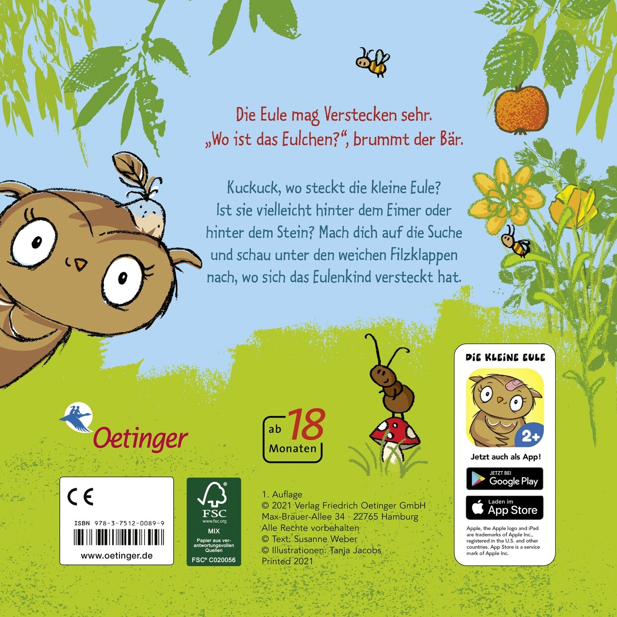 Thumbnail - Susanne Weber; Tanja Jacobs / Wo Ist Die Eule Mit Der Beule?