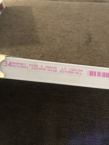 Barney - Sing and Dance With Barney (VHS, 1999) ActiMates Compatible TESTED - Picture 9 of 9