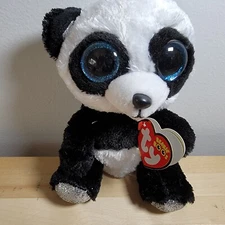 TY BEANIE BOOS - BAMBOO the 6" PANDA - MINT with MINT TAG