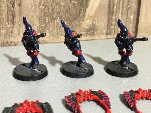 A19668 WARHAMMER 40K ELDAR CRAFTWORLDS METAL SWOOPING HAWKS 3 PK - 第 16/16 張圖片